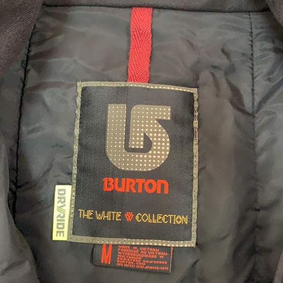 Burton Dry Ride “the White Collection” snowboarding / winter jacket - Picture 2 of 3